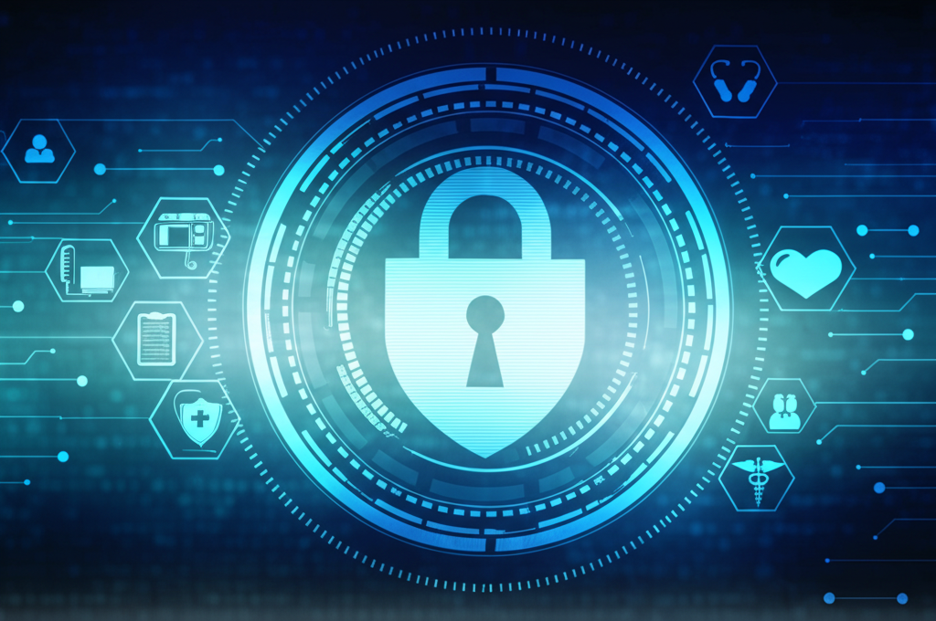Healthcare security compliance diagram