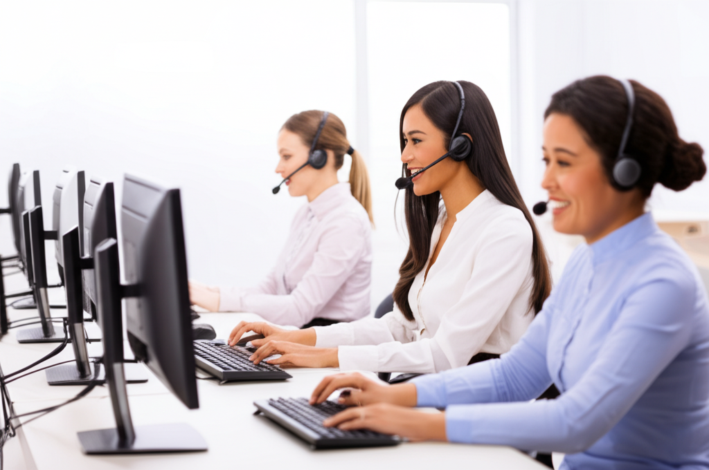 Traditional retail customer service call center